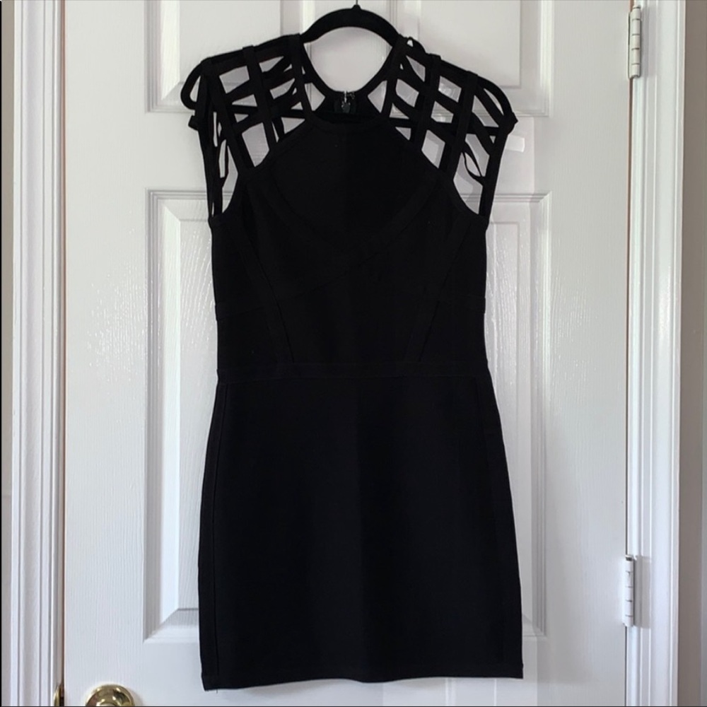 Bebe Body Con Mini Dress